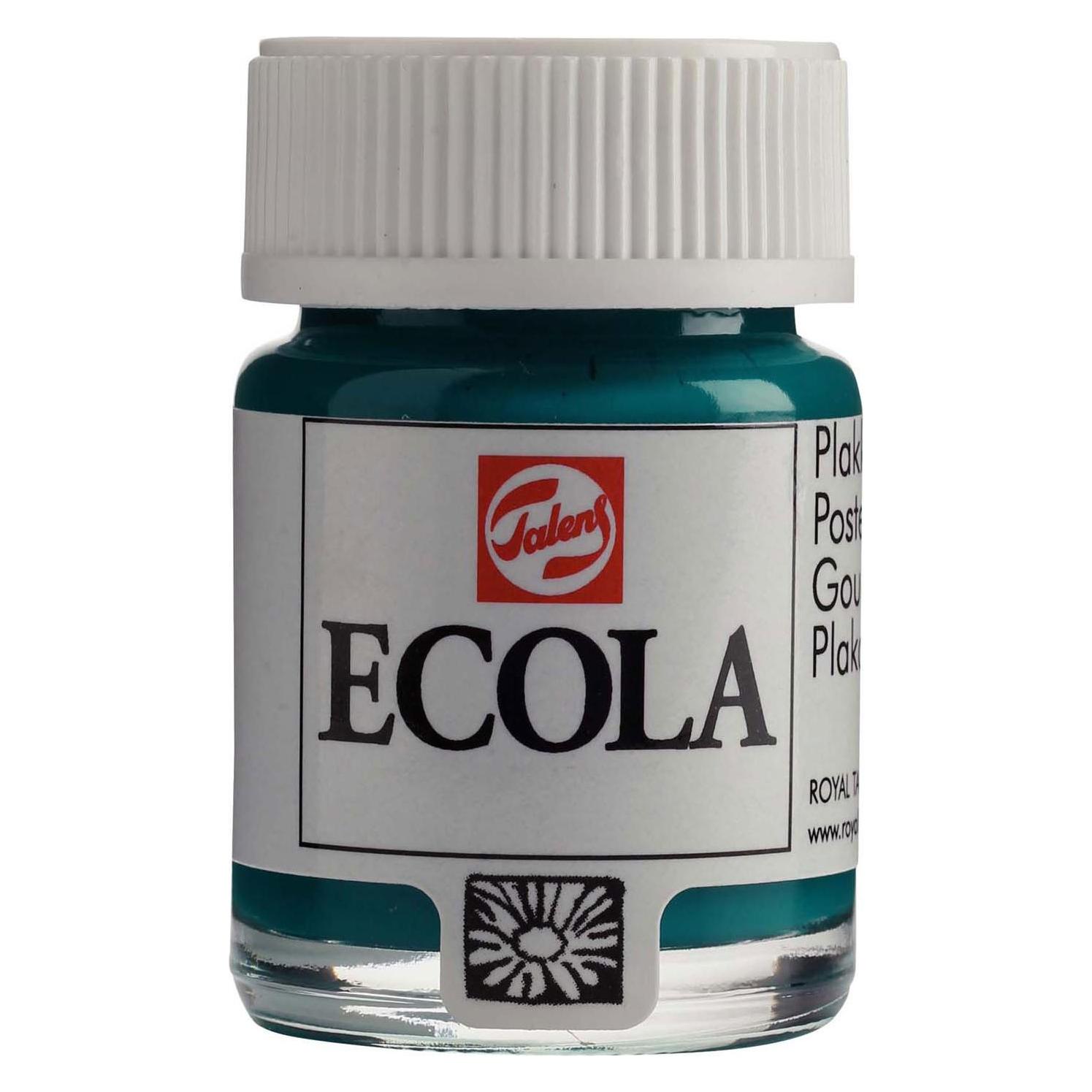 Bruynzeel Ecola Plakatfarbe, Flasche 16 ml, Dunkelgrün 602 (16 ml) (09166020)
