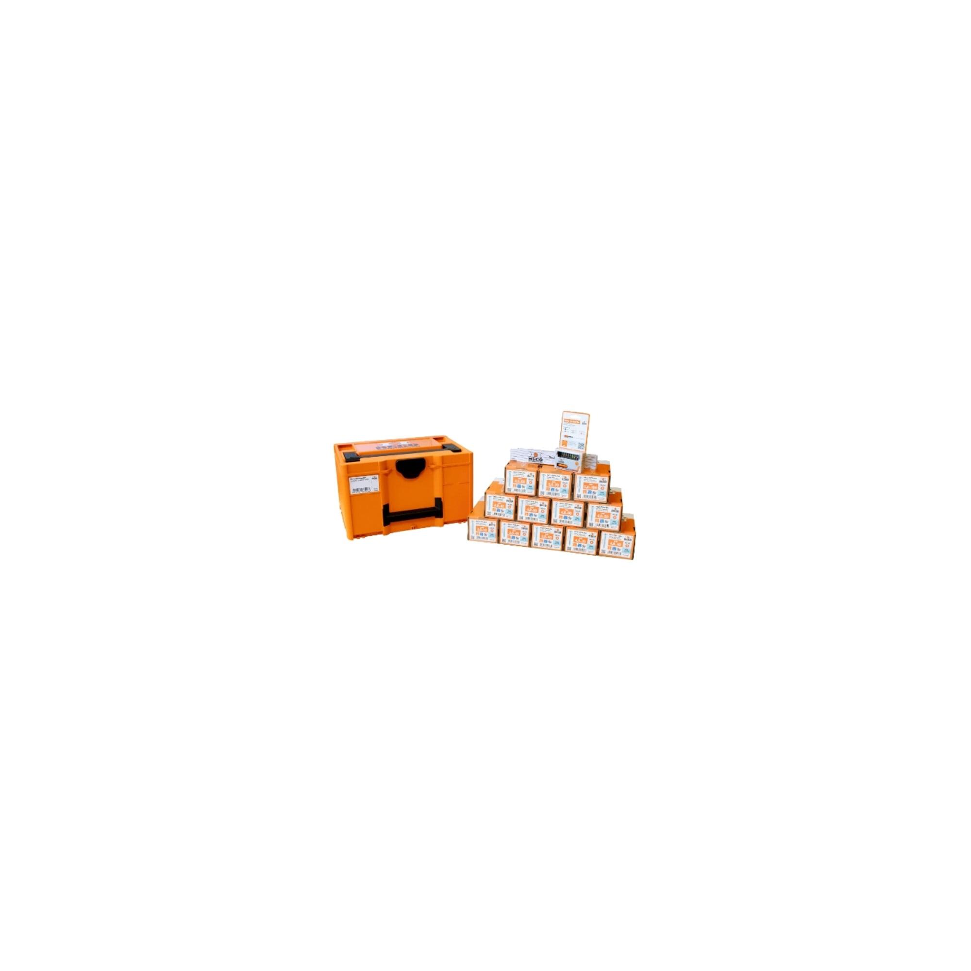 HECO Aktionskoffer "Schreiner", HT-plus Senkkopfschraubensortiment für Schreiner, 4.900 Schrauben mit Zubehör, in Systainer3 M237 (63506)