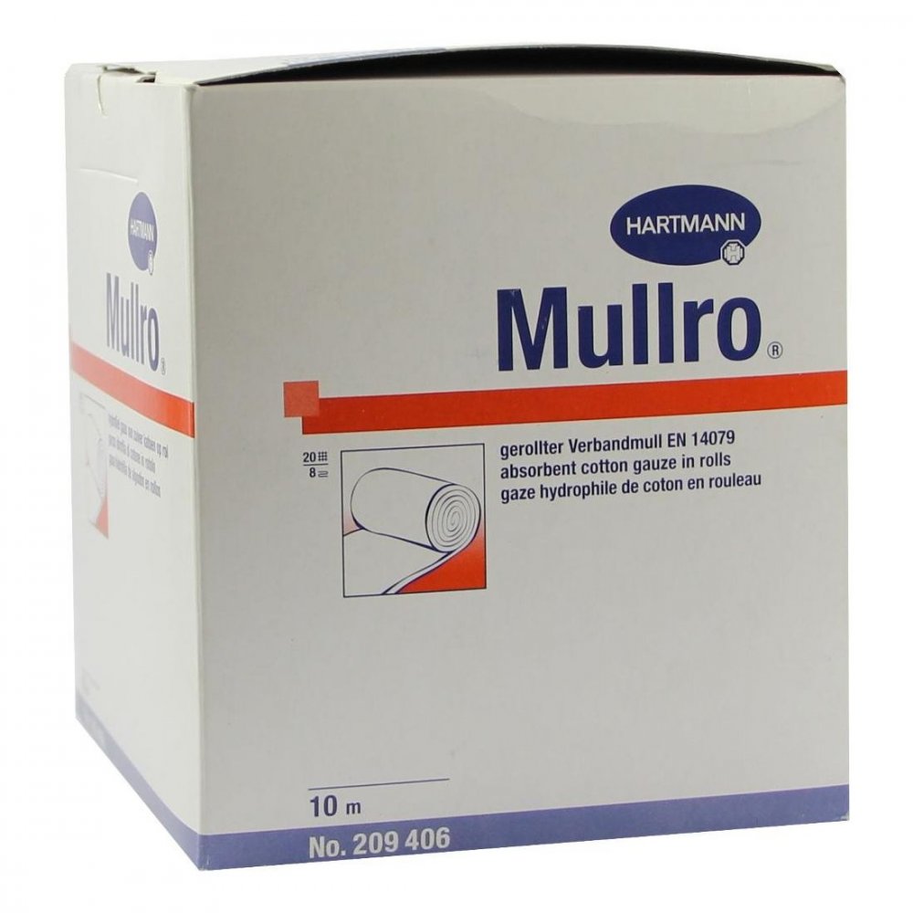 PAUL HARTMANN AG Mullro Verbandmull 10 cmx10 m gerollt 02700925