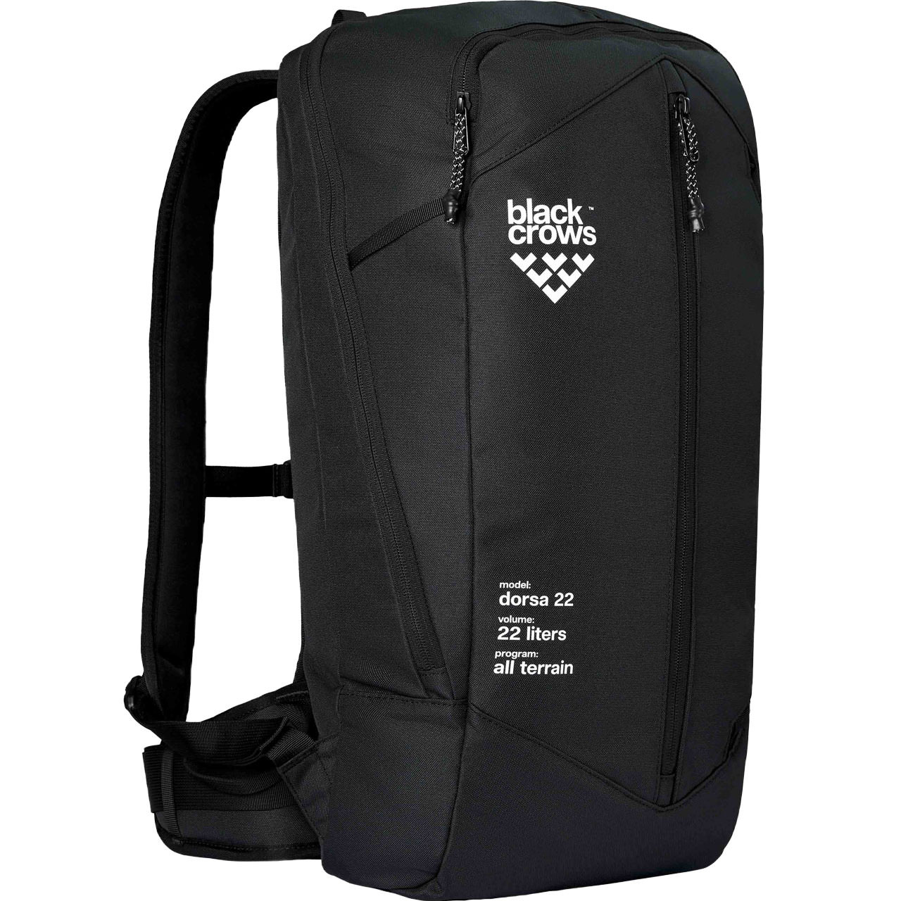 Black Crows Dorsa 22 backpack black/white