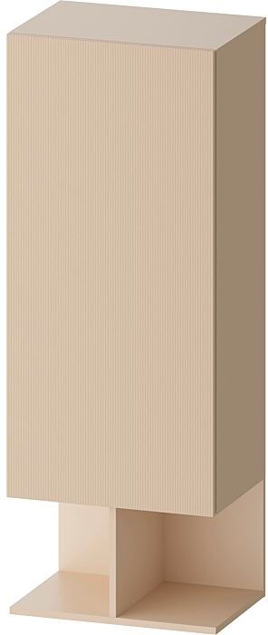 Duravit Balcoon Halbhochschrank BA1302LJEIE0000 50x36x132cm, Tür links, Sandbeige strukturiert