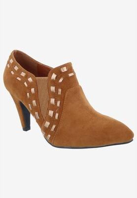 Women's Grappa Bootie by Bellini in Cognac Micro Suede (Size 10 M)