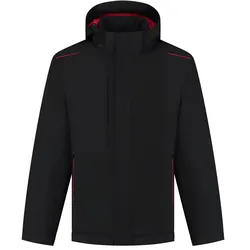 Winterjacke "402703" Accent - M - black/red