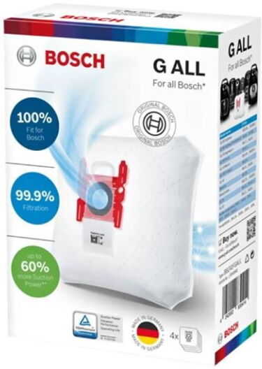 Bosch Siemens Type G ALL PowerProtect støvsugerposer - Original 00576863
