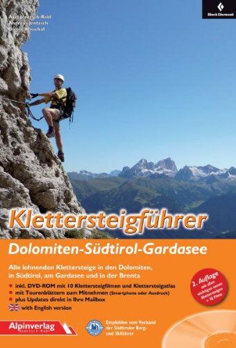 Axel Jentzsch-Rabl - Klettersteigführer Dolomiten - Südtirol – Gardasee: Alle lohnenden Klettersteige in den Dolomiten, in Südtirol, am Gardasee und in der Brenta - mit DVD-ROM - Preis vom 30.09.2026 09:01:18 h