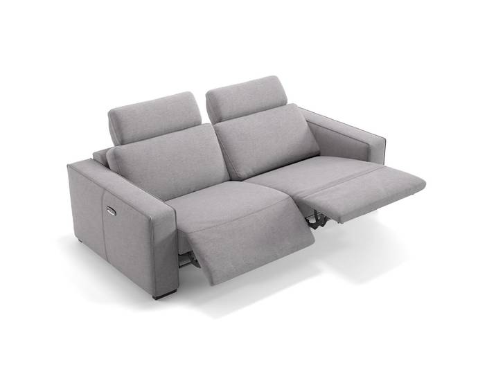 Stoffsofa BERGAMO Stoffcouch 3-Sitzer Couch