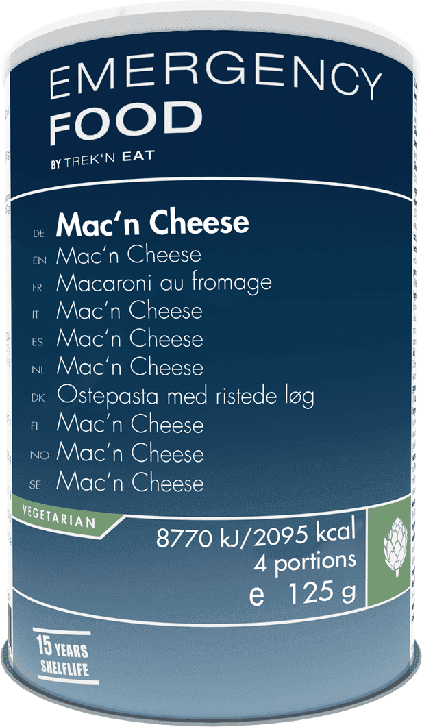 Katadyn Trek 'n Eat Mac'n Cheese - Emergency Line 125g