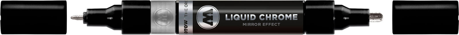 MOLOTOW Liquid Chrome Twin Acrylstift 1.5 - 4.0 mm Silber MO703107