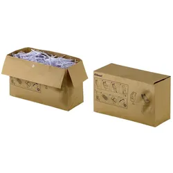 Rexel Abfallsäcke, 70 Liter, 50 Stück, Abfallsack, Braun