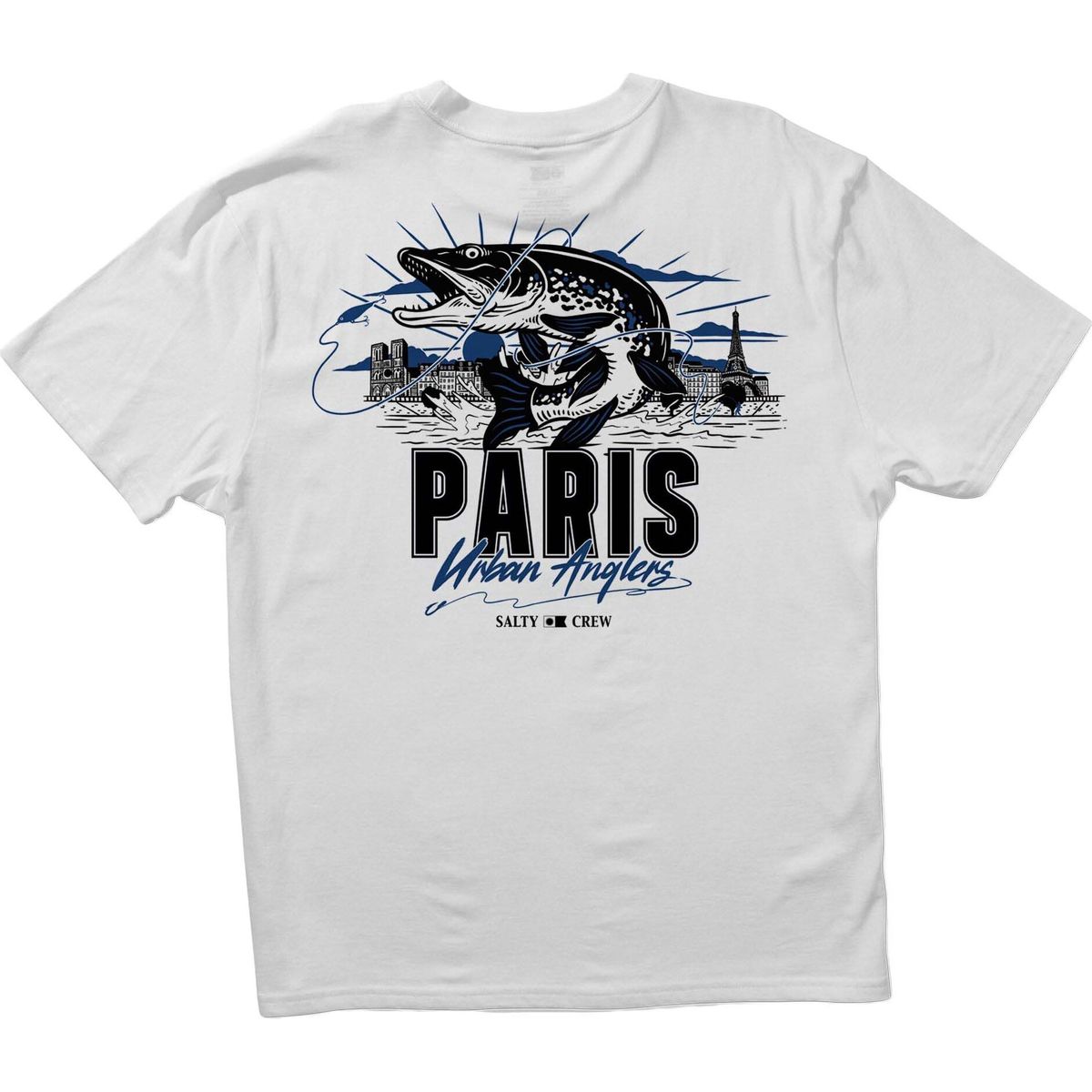 Salty Crew Paris Urban Angler SS Tee white (WHT) M 25035010E-WHT-M