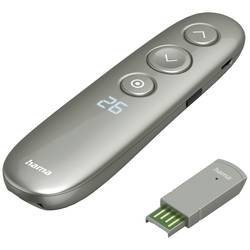 hama 00139919 Presenter Spot-Pointer V2, dig. Laserpointer, Spot-Illumination, Lupe