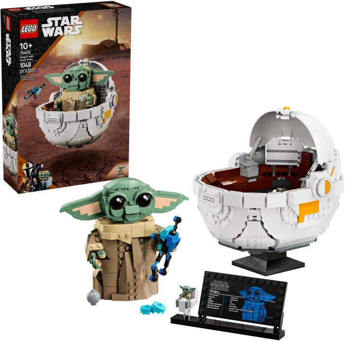 LEGO Star Wars 75403 Grogu in seiner Repulsorwiege