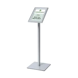 Prospektständer Infoständer DIN A4 mit Klapprahmen Premium - praktisch leichter Plakatwechsel