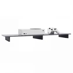 TVAUFSATZ Game Schwarz matt / Grau Hochglanz