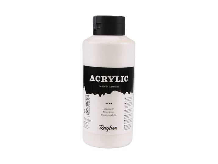 Acrylic, Künstleracrylfarbe, Flasche 750ml