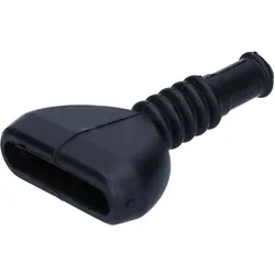 Kalitec 100 Stück KALI01026 Superseal Gummitülle 6-polig mit Knickschutzlamellen, Elektronikkabel + Stecker, Schwarz
