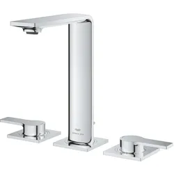 Grohe, Duscharmatur + Badewannenarmatur, 3-Loch-Waschtischbatterie ALLURE 1/2Zoll chr