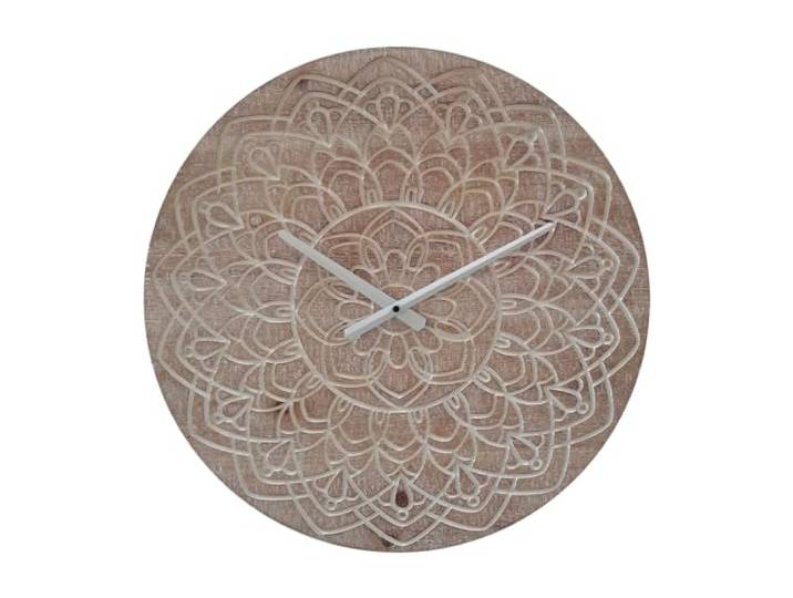 Rebecca Mobili Wanduhr (Hellbraun, Weiß)