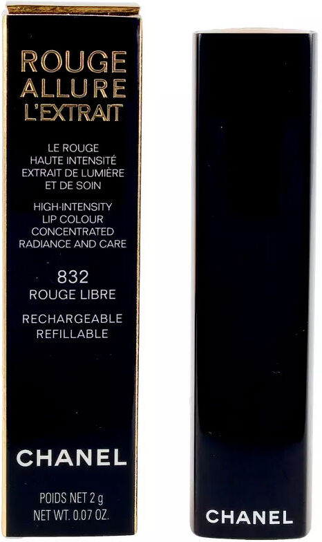 Chanel Rouge Allure L’EXTRAIT lipstick #rouge libre-832