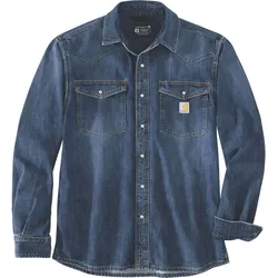 Carhartt Montana Relaxed-Fit, Hemd - Blau - XL