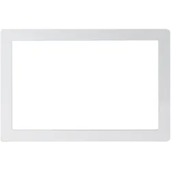 Allnet Touch Display Tablet 35,60cm (14"") zbh. Blende für Einbaurahmen Weiss schmal, Tablet Halterung, Weiss