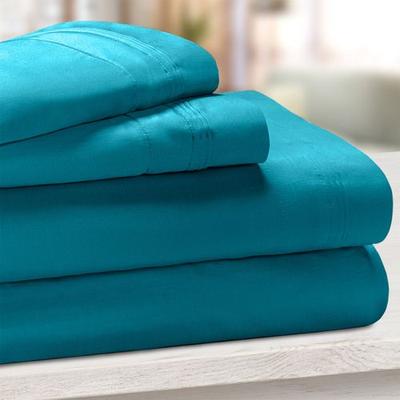 Home City, Inc. Majestic Sheet Set, King, Blue