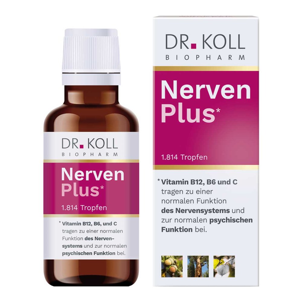 Dr. Koll Biopharm GmbH Nerven Plus Doktor koll Gemmo Komplex Vitamine b12 B6 18137610