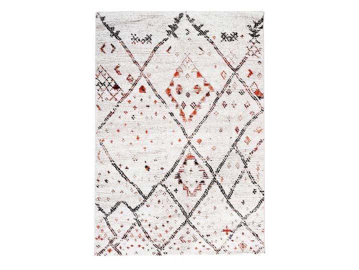 Tapis berbère motif ethnic, idéal pour une chambre, ecru 120x170