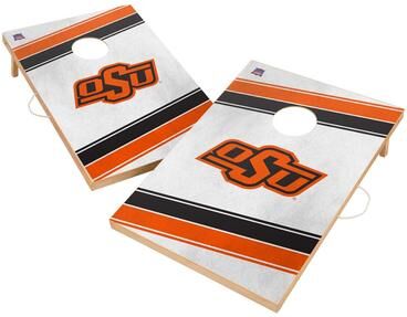 Skip's Garage Oklahoma State University Cowboys Regulation 2x4 Cornhole Set