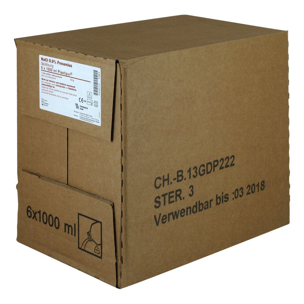 Fresenius Kabi Deutschland GmbH Nacl 0,9% Plastikschraubfl. 04801702