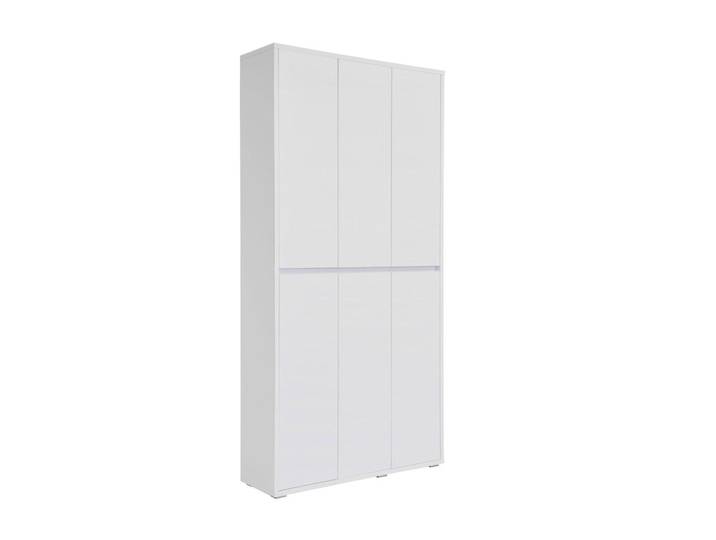 Xora Schuhschrank, Weiß, 20 Fächer, 100x210x34 cm, Typenauswahl, Garderobe, Schuhaufbewahrung, Schuhschränke