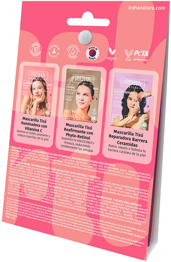 Iroha Nature Conjunto de festa à máscara com 3 peças