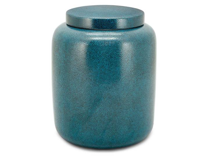 Gefäss Porzellan Blau H: 25 cm Abhika