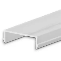 ISOLED Zubehör für Profil HIDE SINGLE / DOUBLE / TRIANGLE / ASYNC / ANGLE / BOTTOM - Abdeckung COVER51, transparent, 200cm ISO-114825