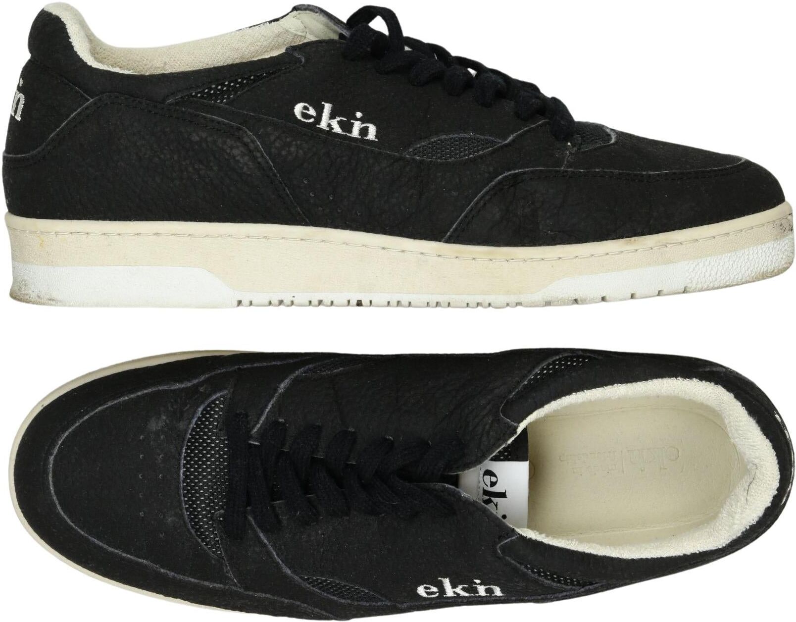 EKN Footwear Herren Sneaker, Schwarz, Gr. EU 46, Leder - Second Hand