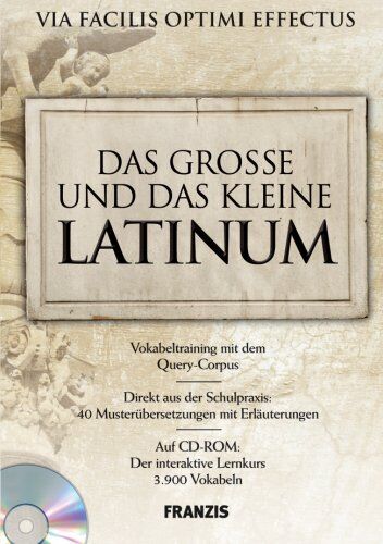 Callies, Frank E. - Das große und kleine Latinum: Der komplette Abiturstoff leicht verständlich - Preis vom 02.10.2026 23:42:20 h