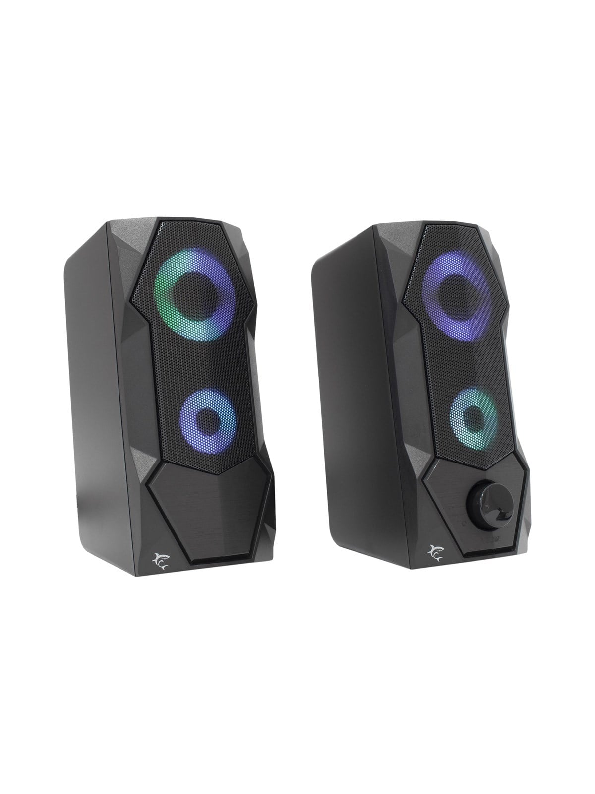White Shark FLOW Loudspeaker - 2.0 PC-Lautsprecher - Schwarz