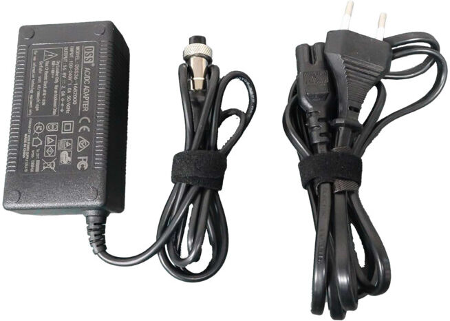 STIER Câble de charge / Alimentation pour projecteur LED de chantier à batterie 360° 3500 lumens 36W (4 broches) (905706)