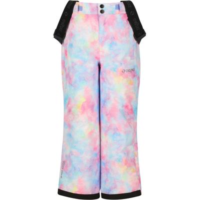 Skihose ZIGZAG "Soho", Jungen, Gr. 110, EURO-Größen, ice, 100% Polyester, geblümt, lang, Hosen Skihose, aus atmungsaktivem Material