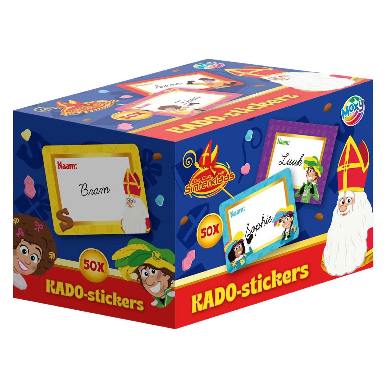 Grafix Club der Sinterklaas-Aufkleber auf einer Rolle (50 Sticker) (77311714)