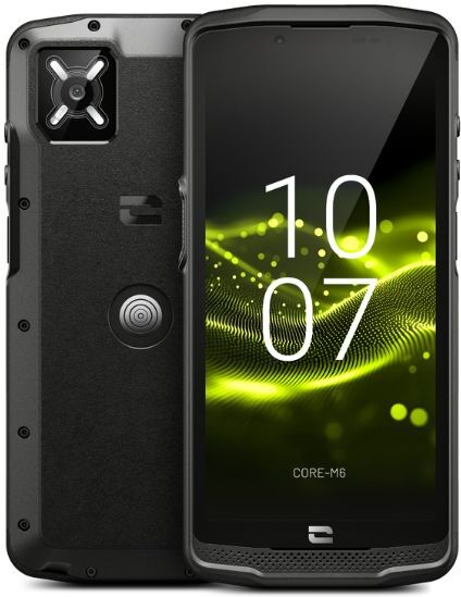 Crosscall Core M6 Smartphone robuste 5G Smartphone 5G ultra-résistant, conforme aux normes militaires, avec batterie longue durée et performances