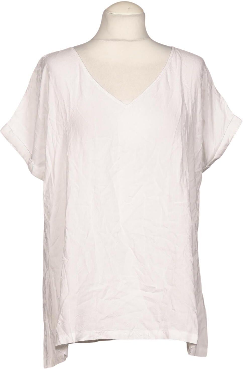 Chapati Berlin Damen Bluse, Weiß, Gr. Xxl, Viskose - Second Hand
