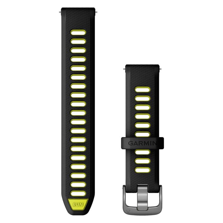 Garmin Accy,Replacement Band, Forerunner 265S, Juodas (18 mm, Silicone) (010-11251-A3)