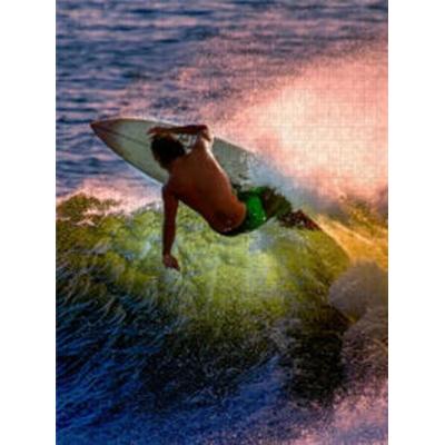 CALVENDO Puzzle Surfen auf der perfekten Welle 1000 Teile Lege-Größe 480 x 640 cm Foto-Puzzle Bild von Peter Roder