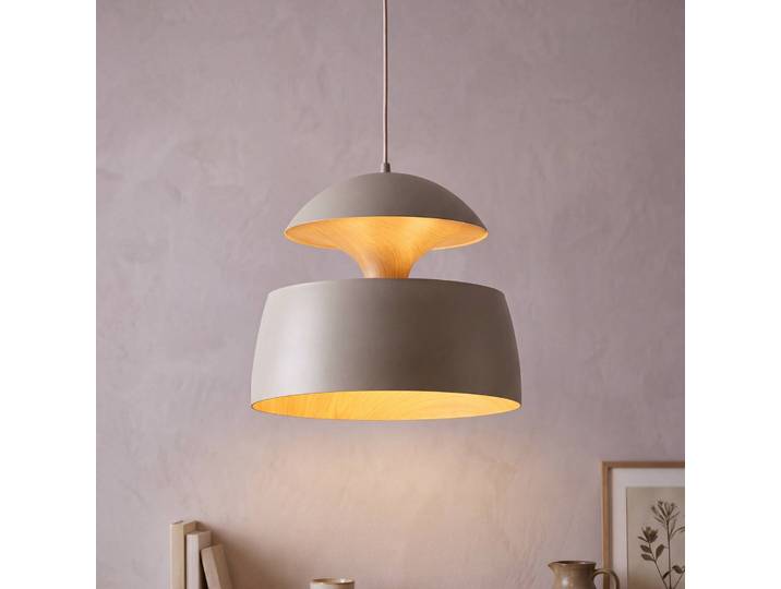 OSRAM Hängelampe Decor Hazel, dimmbar, creme / amber, für Wohn- / Esszimmer, Metall, Modern, Pendelleuchte