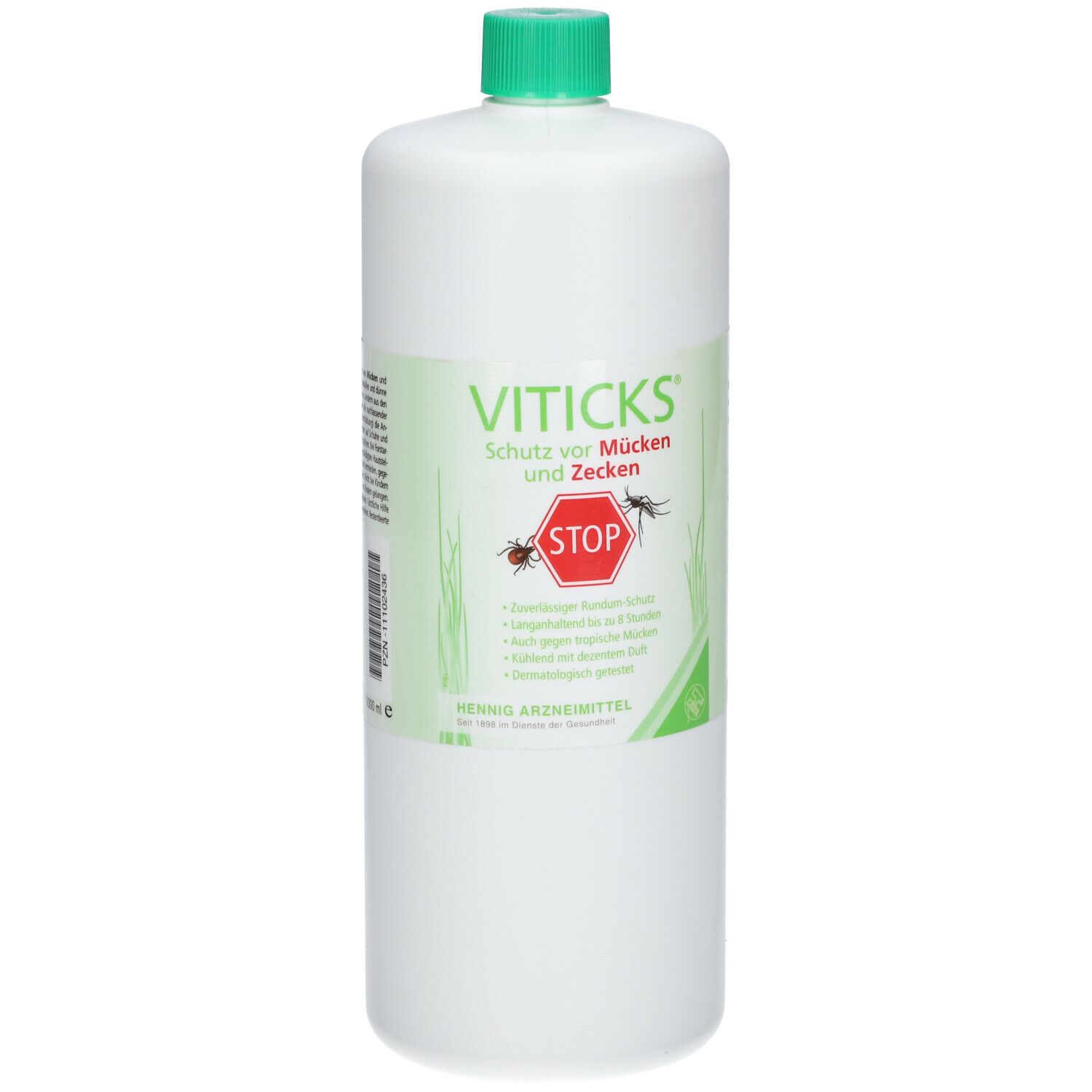 Viticks Schutz vor Mücken u.Zecken Nachfüllflasche 1000 ml Flaschen