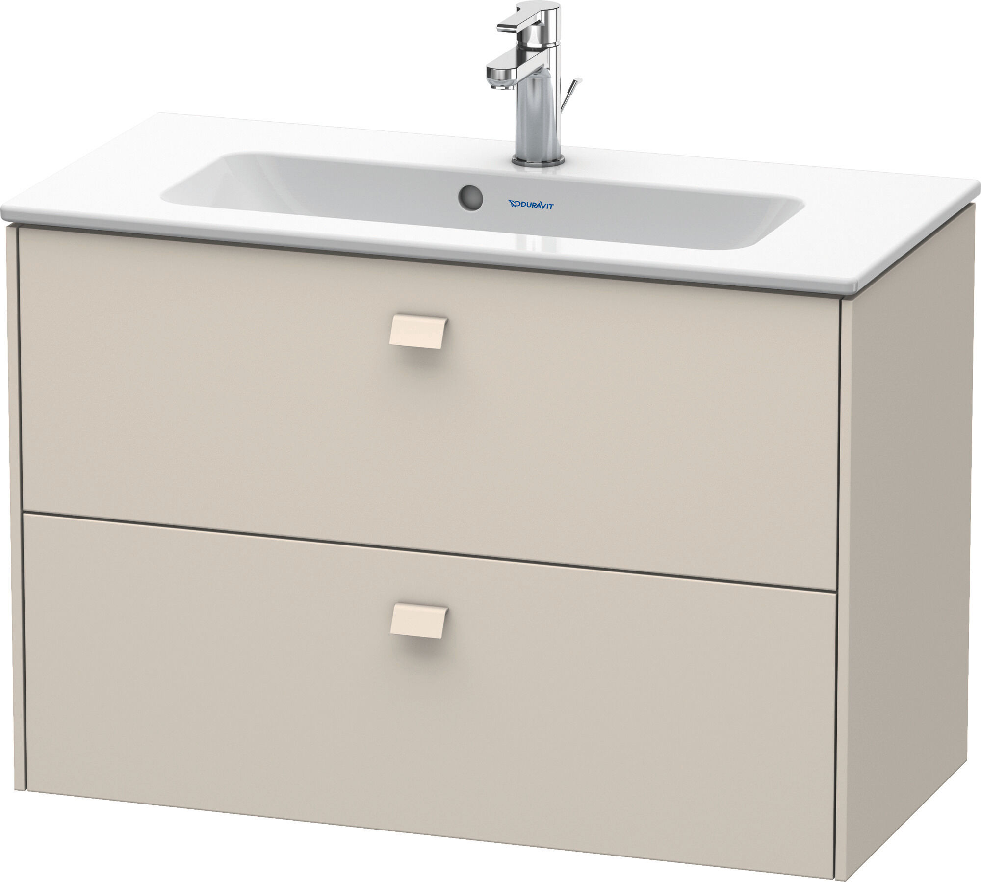 Duravit Brioso BR411109191 Compact 820x553 mm, Taupe , 2 tiroirs