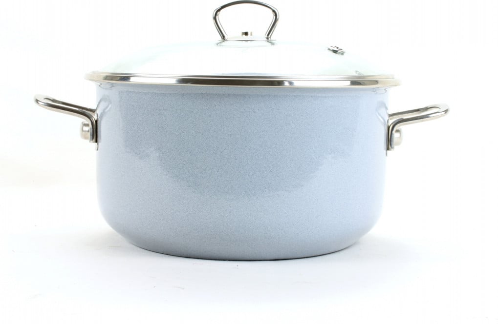 Belis Emaille pan, lichtblauw, 20 cm, 3,5 liter