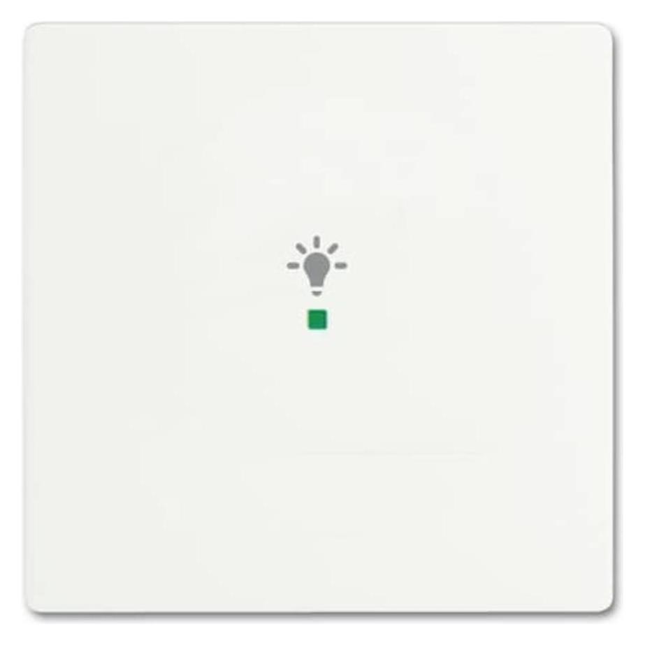 Busch-Jaeger Busch-Jäger Wippe 1-fach, mit Symbol "Licht" 6231-10-884 (2CKA006220A0482)