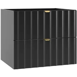 WASCHTISCHUNTERSCHRANK 60cm Lexa Schwarz